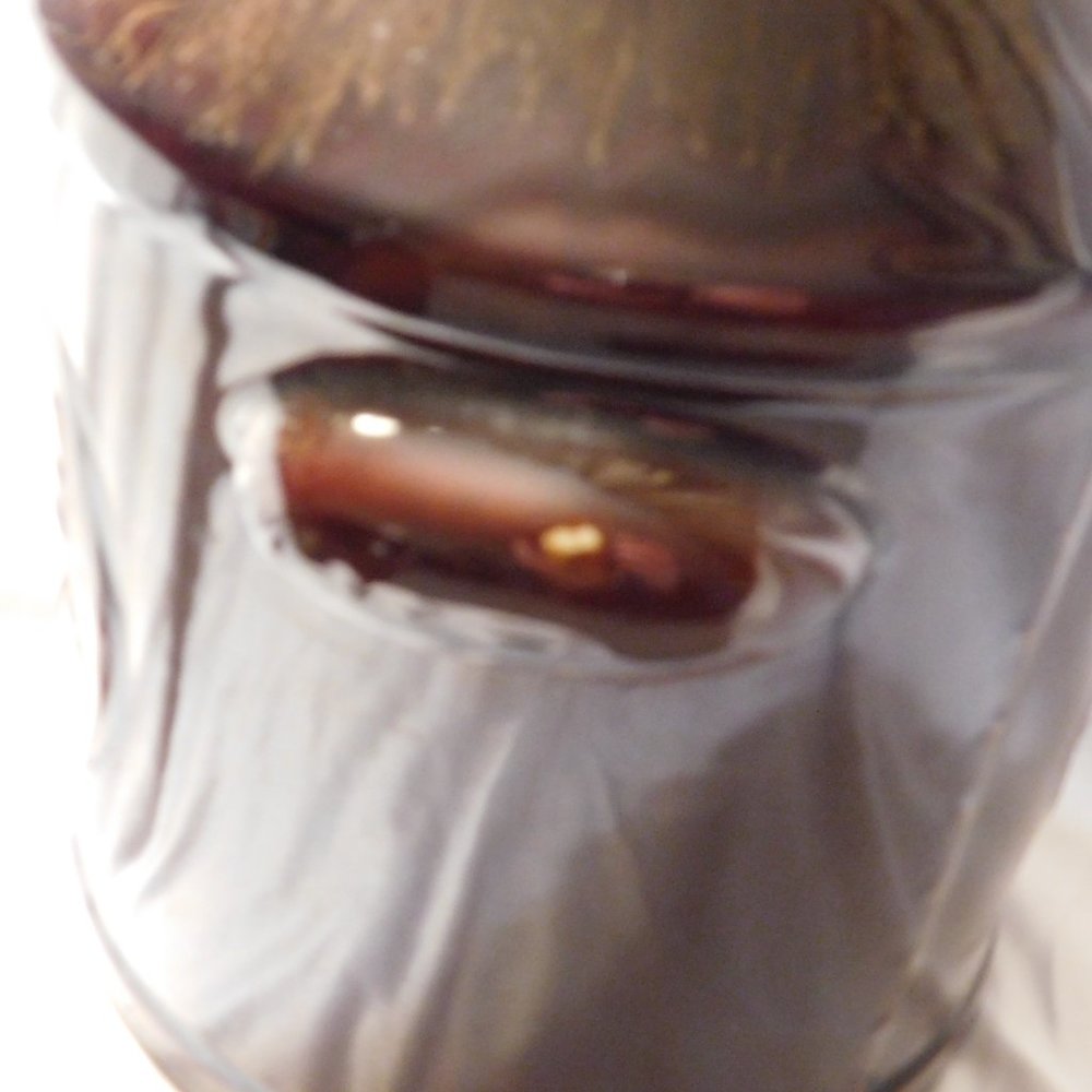 McCoy Pottery Bicentennial Cookie Jar Brown Drip Line 1776-1976 Vintage - Picture 6 of 7